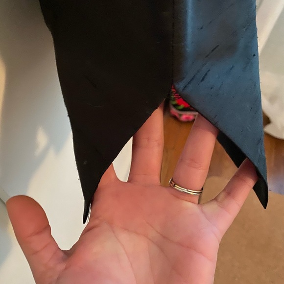 Vintage Mid-1990’s Spencer Jeremy Raw Silk LBD - Picture 4 of 5